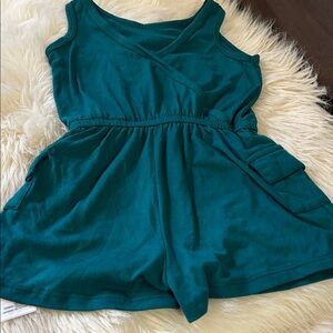 Madden Girl Teal Kids Romper